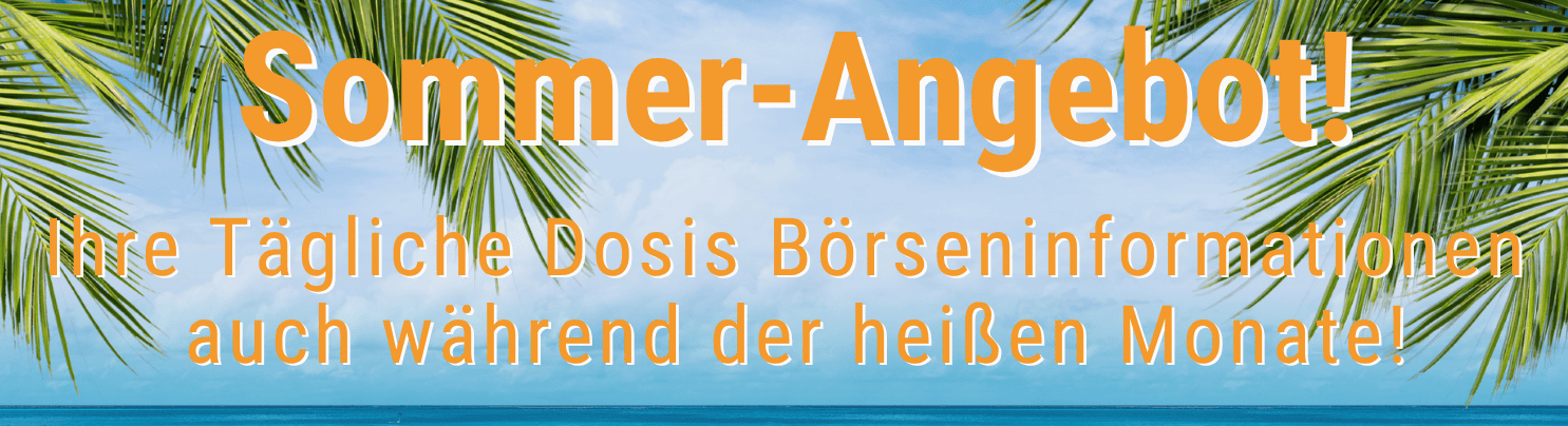 Sommer-Angebot